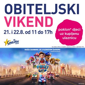 Obiteljski vikend </br> u CineStaru